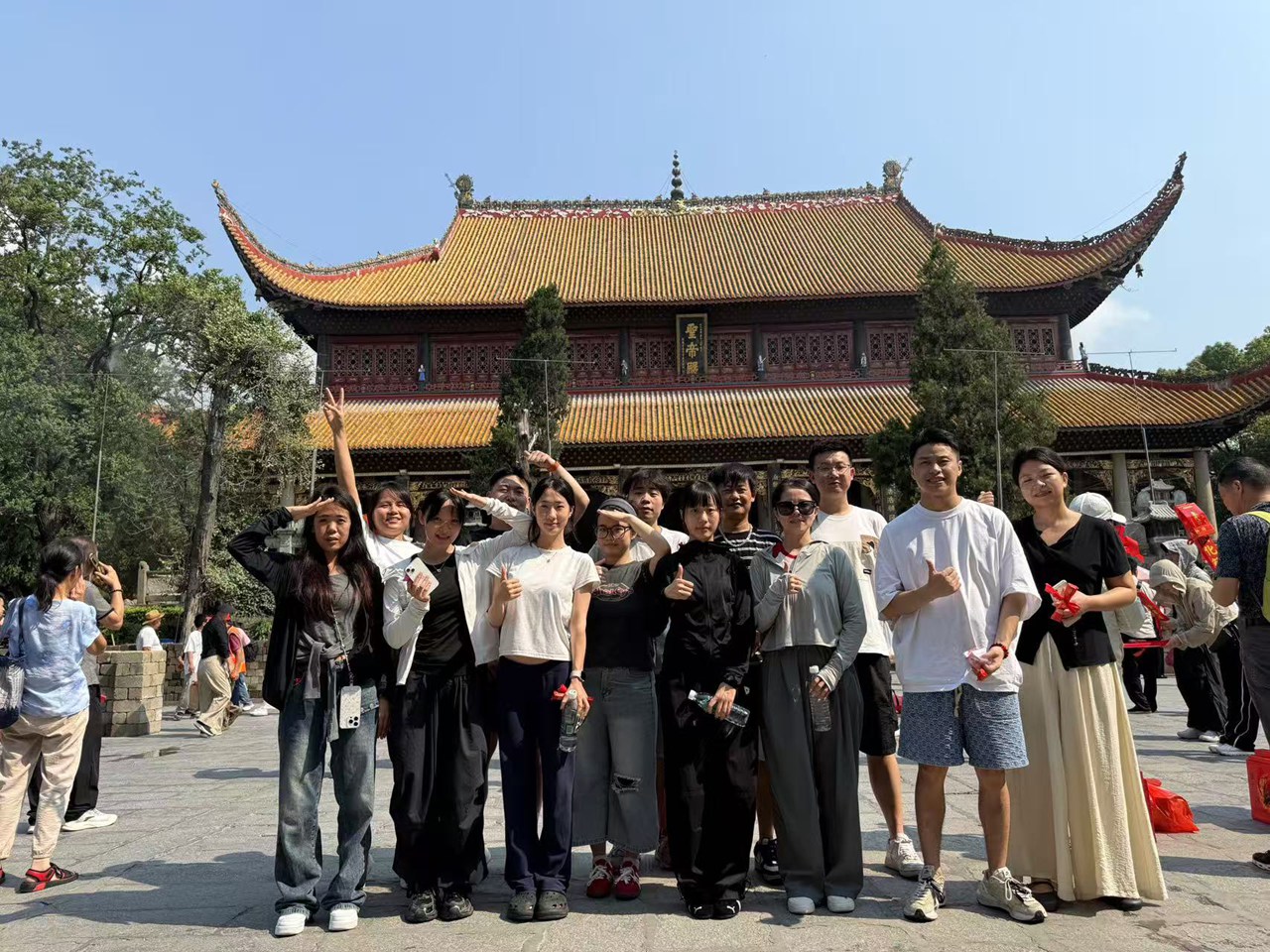 2025.7月湖南分公司“岳陽道觀祈?！? class=